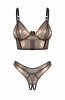 obsessive soranna top&crotchless thong komplet damski 